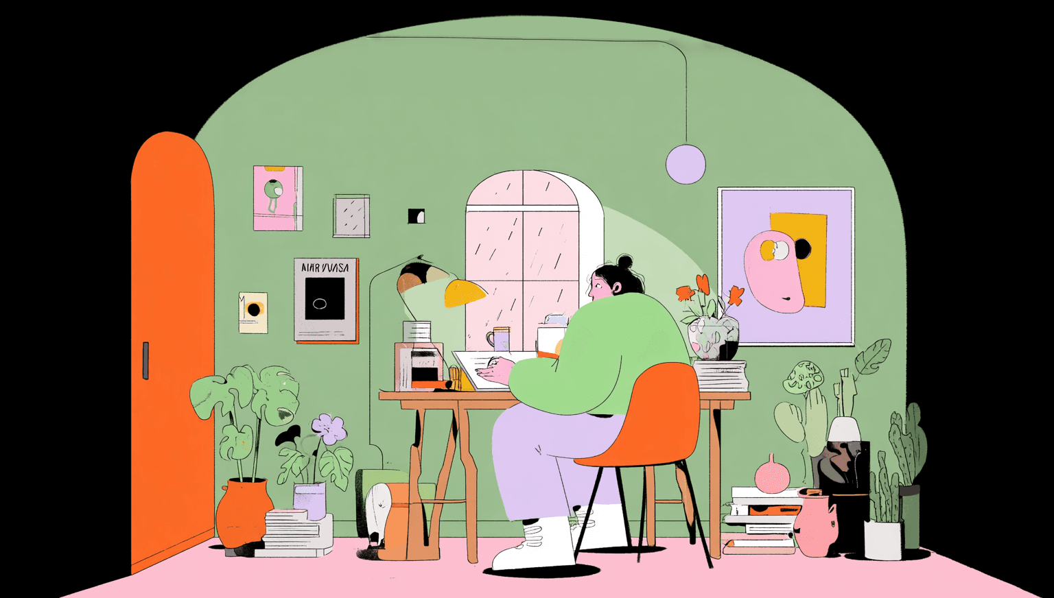 AI grading illustration